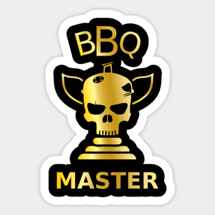 BBQ Master Sticker